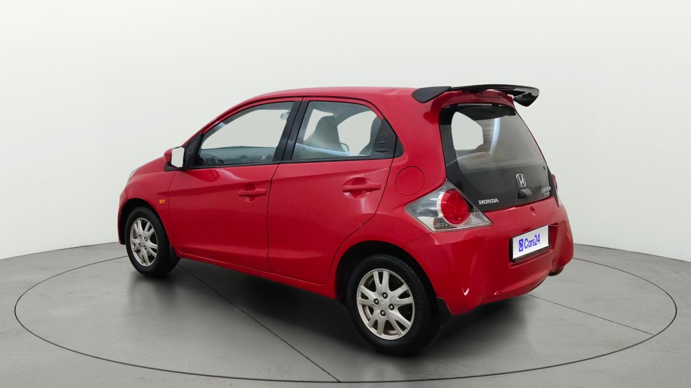 2015 Honda Brio V MT, Petrol, Manual, 86,322 km, Left Back Diagonal