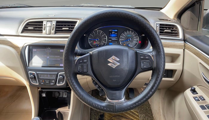 2019 Maruti Ciaz ALPHA 1.5 SHVS PETROL, Petrol, Manual, 96,651 km, Steering Wheel Close Up