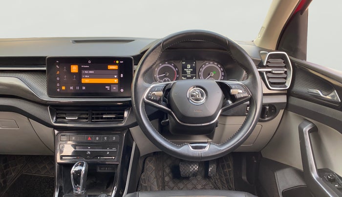 2021 Skoda KUSHAQ STYLE 1.5L TSI DSG, Petrol, Automatic, 55,864 km, Steering Wheel Close Up