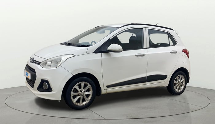 2014 Hyundai Grand i10 ASTA AT 1.2 KAPPA VTVT, Petrol, Automatic, 98,997 km, Left Front Diagonal