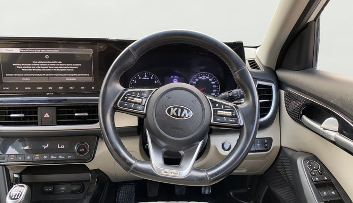 2019 KIA SELTOS HTX 1.5 PETROL, Petrol, Manual, 65,003 km, Steering Wheel Close Up