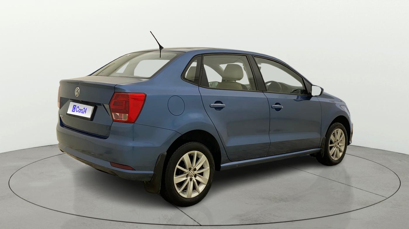 2016 Volkswagen Ameo HIGHLINE1.2L, Petrol, Manual, 94,889 km, Right Back Diagonal