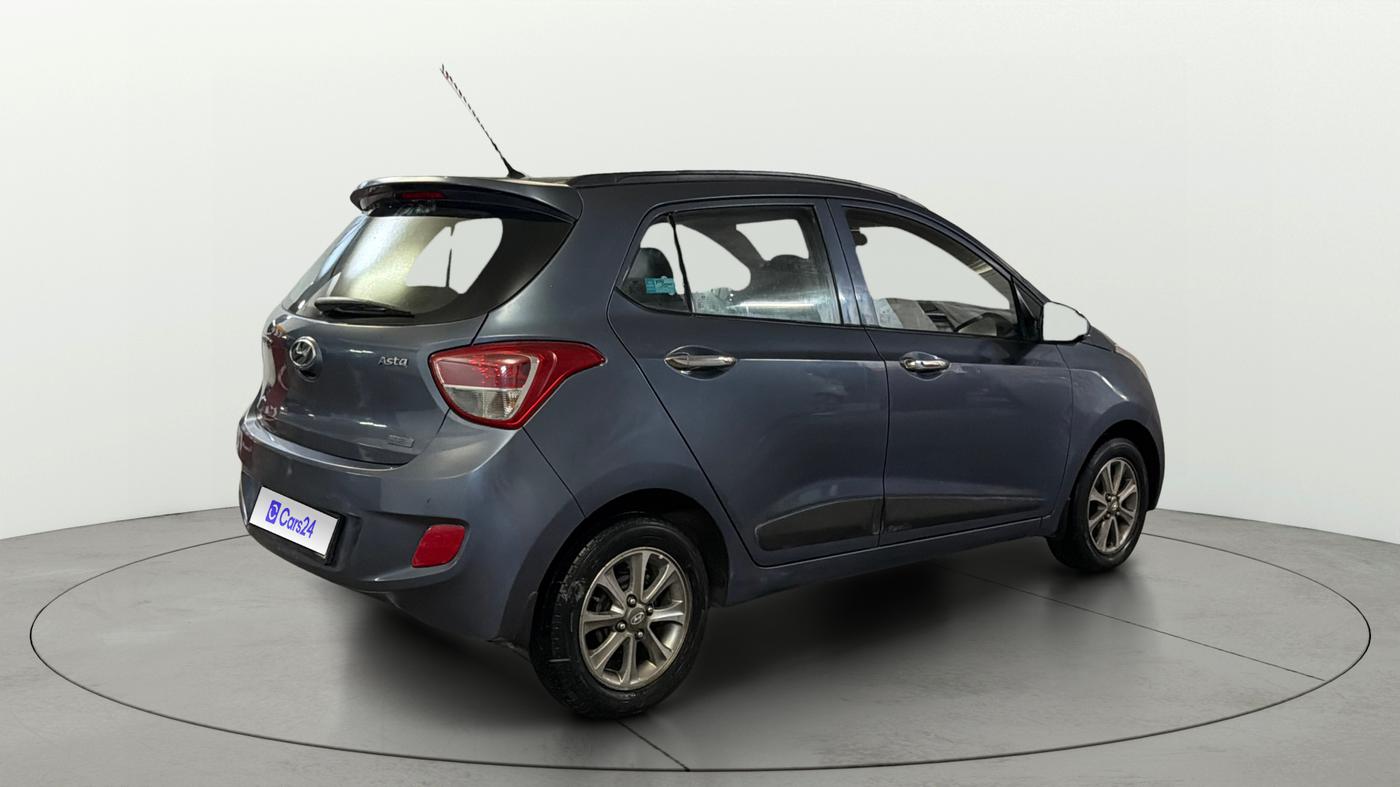 2015 Hyundai Grand i10 ASTA (O) 1.2 KAPPA VTVT, Petrol, Manual, 71,956 km, Right Back Diagonal