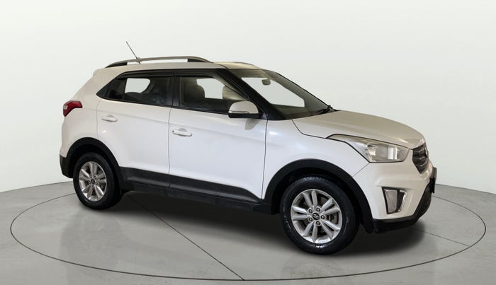 2017 Hyundai Creta E PLUS 1.6 PETROL, Petrol, Manual, 78,595 km, Right Front Diagonal