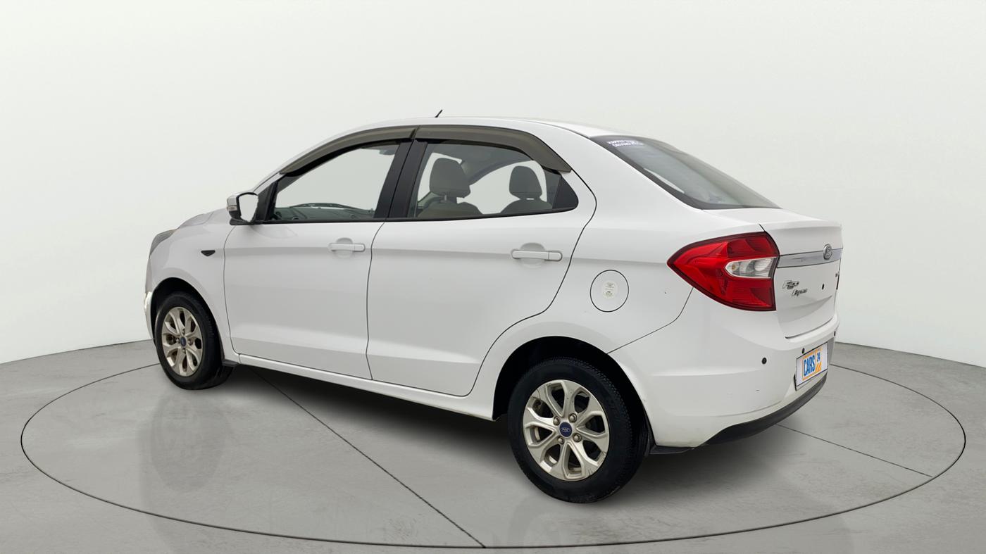 2017 Ford Figo Aspire TITANIUM 1.2 PETROL, Petrol, Manual, 37,988 km, Left Back Diagonal