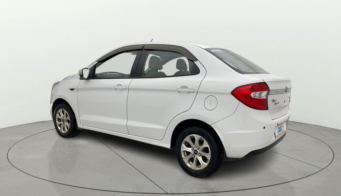 2017 Ford Figo Aspire TITANIUM 1.2 PETROL, Petrol, Manual, 37,988 km, Left Back Diagonal
