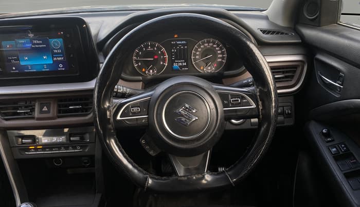 2023 Maruti BREZZA ZXI S-CNG, CNG, Manual, 65,127 km, Steering Wheel Close Up