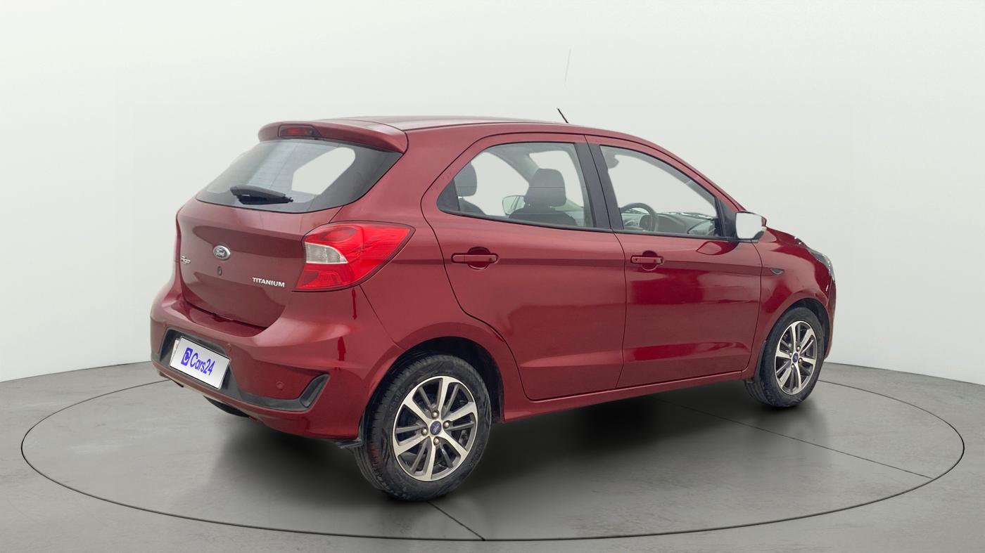 2021 Ford New Figo TITANIUM PLUS 1.2 PETROL AT, Petrol, Automatic, 47,783 km, Right Back Diagonal