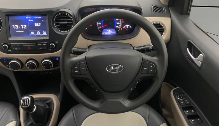 2017 Hyundai Grand i10 SPORTZ (O) 1.2 KAPPA VTVT, Petrol, Manual, 40,780 km, Steering Wheel Close Up