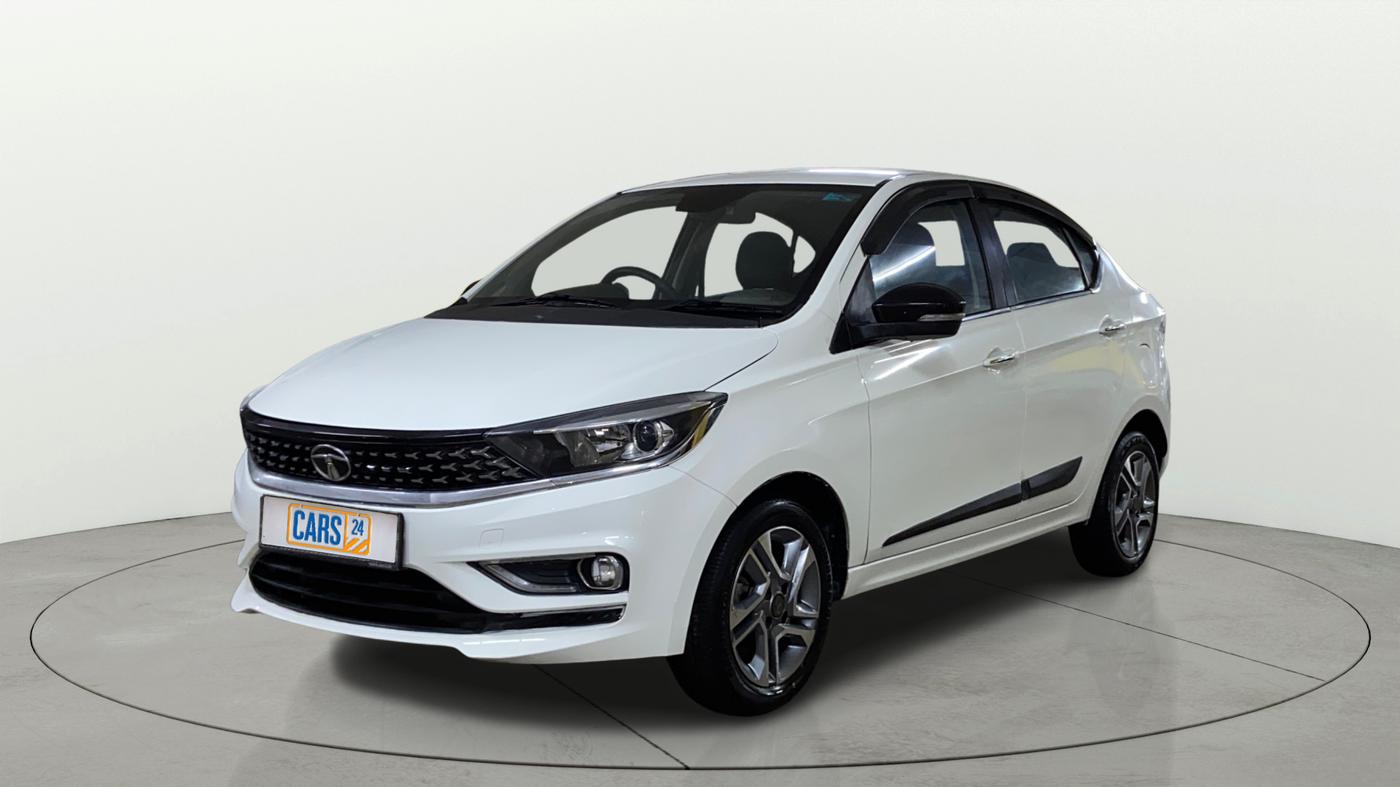 2022 Tata TIGOR XZA PLUS PETROL, Petrol, Automatic, 49,049 km, Left Front Diagonal