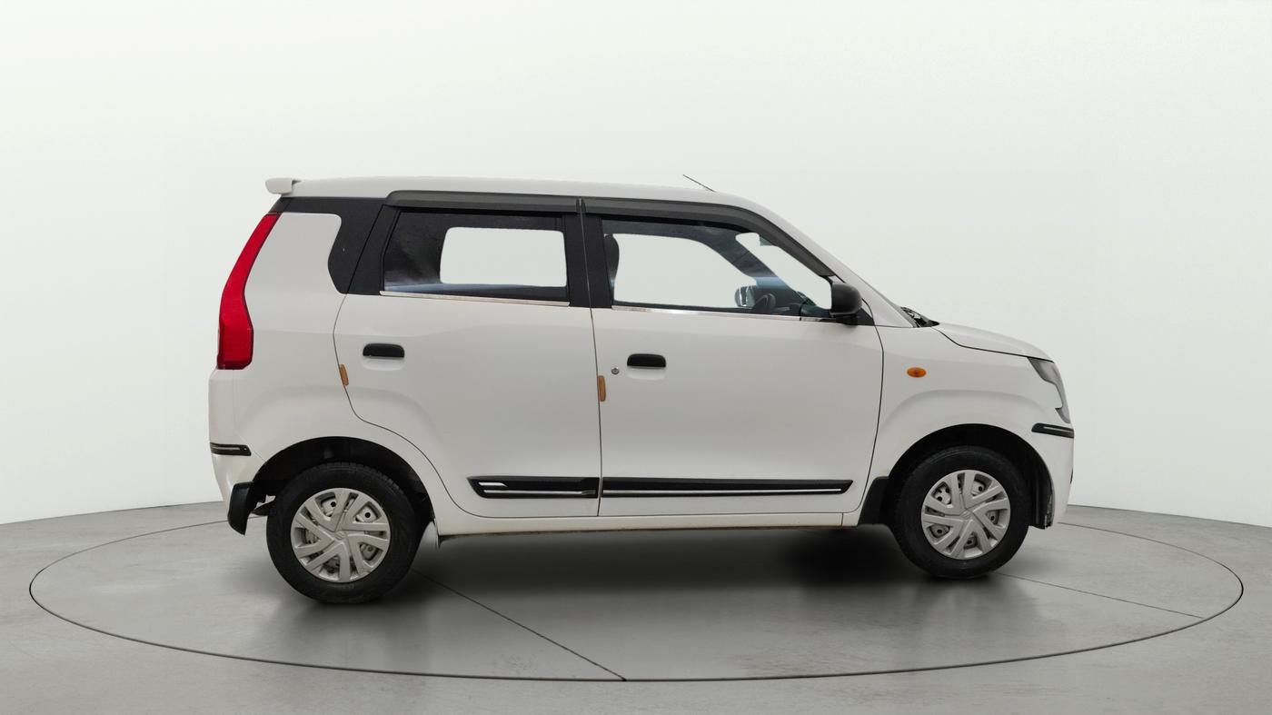2019 Maruti New Wagon-R LXI CNG 1.0, CNG, Manual, 53,464 km, Right Side View