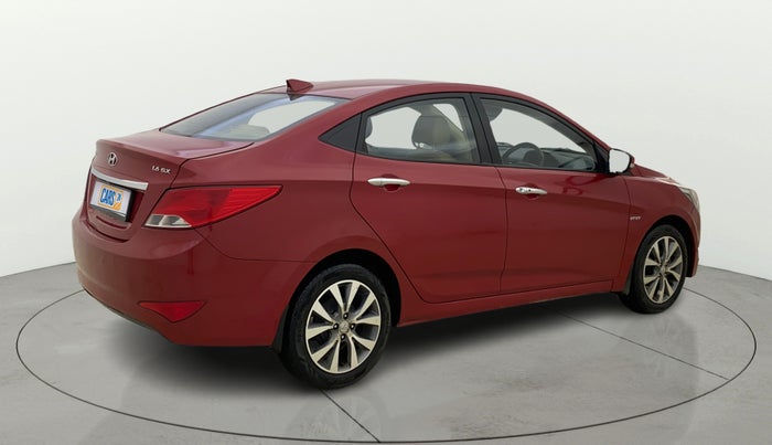 2017 Hyundai Verna 1.6 VTVT SX O, Petrol, Manual, 50,266 km, Right Back Diagonal