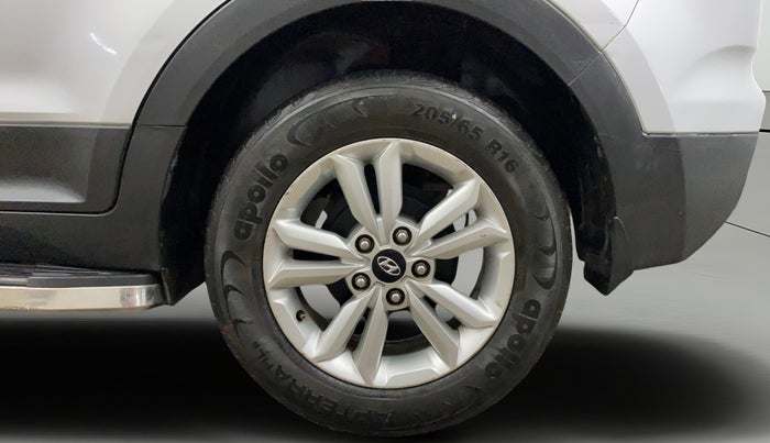 2016 Hyundai Creta S 1.6 PETROL, Petrol, Manual, 43,500 km, Left Rear Wheel
