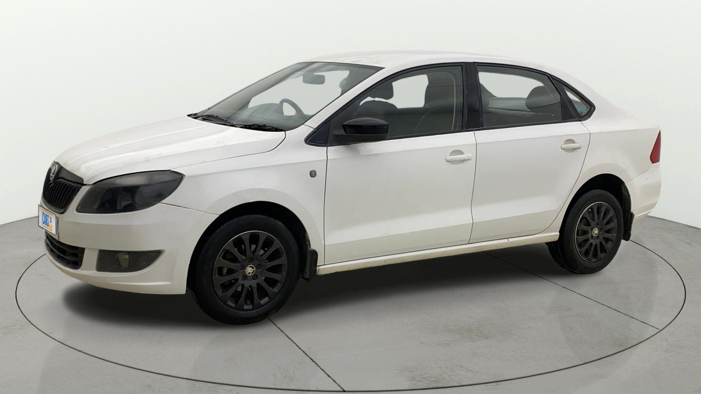 2014 Skoda Rapid 1.5 TDI CR ELEGANCE PLUS AT, Diesel, Automatic, 81,573 km, Left Front Diagonal