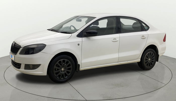 2014 Skoda Rapid 1.5 TDI CR ELEGANCE PLUS AT, Diesel, Automatic, 81,458 km, Left Front Diagonal