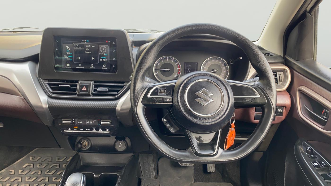 2024 Maruti FRONX DELTA 1.2 AGS, Petrol, Automatic, 7,591 km, Steering Wheel Close Up