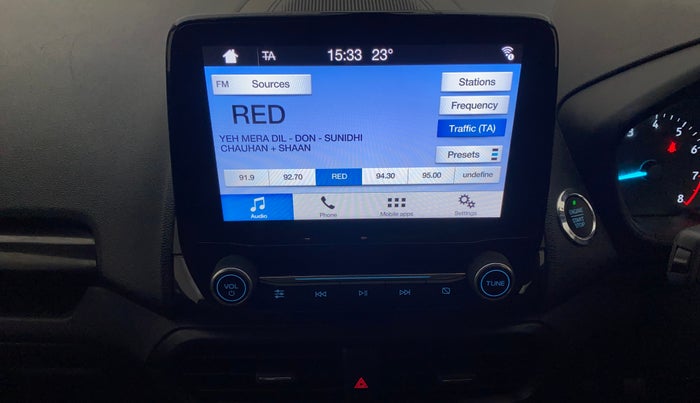 2018 Ford Ecosport TITANIUM 1.5L PETROL, Petrol, Manual, 54,496 km, Air Conditioner