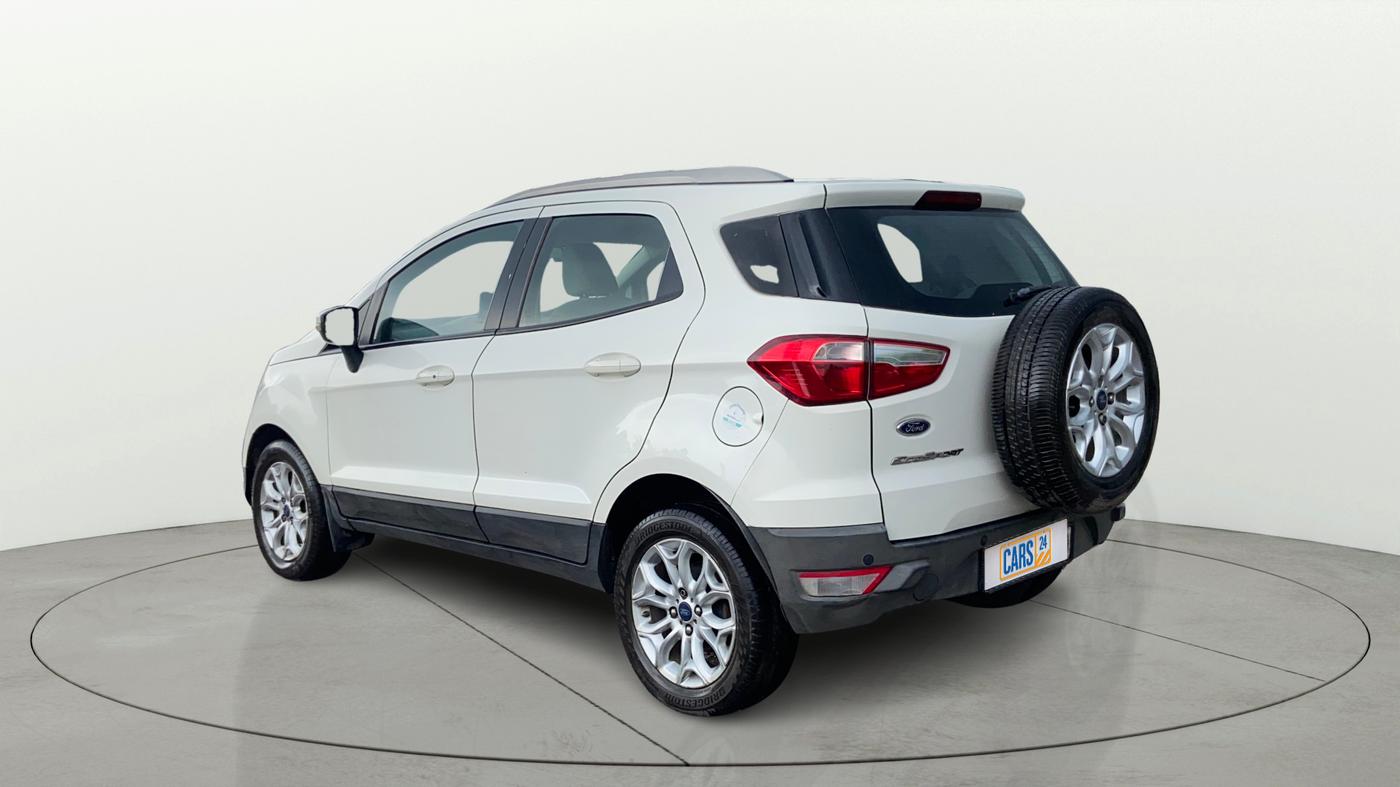 2016 Ford Ecosport TITANIUM 1.5L PETROL AT, Petrol, Automatic, 87,991 km, Left Back Diagonal