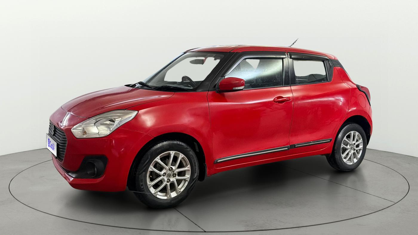 2019 Maruti Swift ZXI AMT, Petrol, Automatic, 67,094 km, Left Front Diagonal
