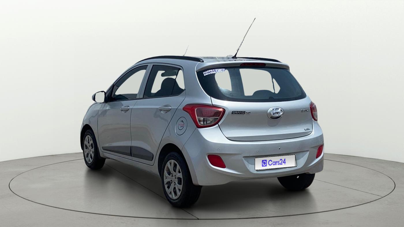 2016 Hyundai Grand i10 SPORTZ 1.2 KAPPA VTVT, Petrol, Manual, 91,396 km, Left Back Diagonal