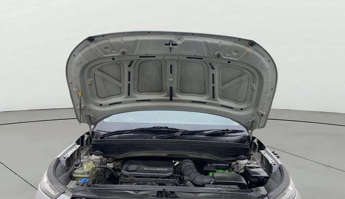 2019 Hyundai VENUE SX 1.0 (O) TURBO, Petrol, Manual, 1,20,117 km, Open Bonet