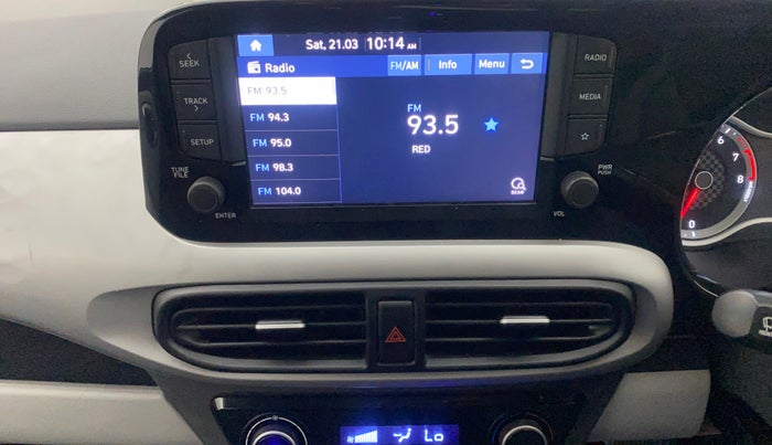 2022 Hyundai GRAND I10 NIOS SPORTZ AMT 1.2 KAPPA VTVT, Petrol, Automatic, 52,173 km, Air Conditioner