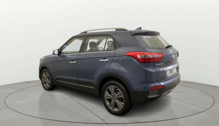2017 Hyundai Creta SX PLUS AT 1.6 PETROL, Petrol, Automatic, 59,318 km, Left Back Diagonal