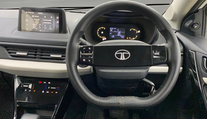 2024 Tata NEXON Pure S 1.2 Revotron 6AMT, Petrol, Automatic, 7,192 km, Steering Wheel Close Up