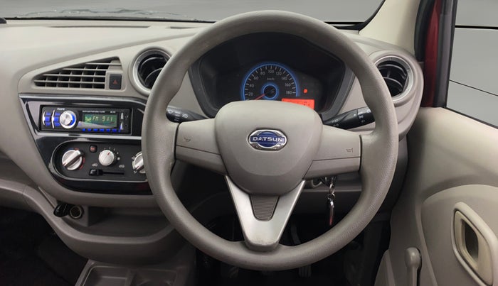 2017 Datsun Redi Go T, Petrol, Manual, 38,037 km, Steering Wheel Close Up