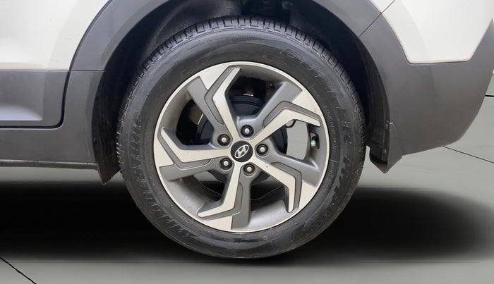 2018 Hyundai Creta SX AT 1.6 PETROL, Petrol, Automatic, 36,333 km, Left Rear Wheel