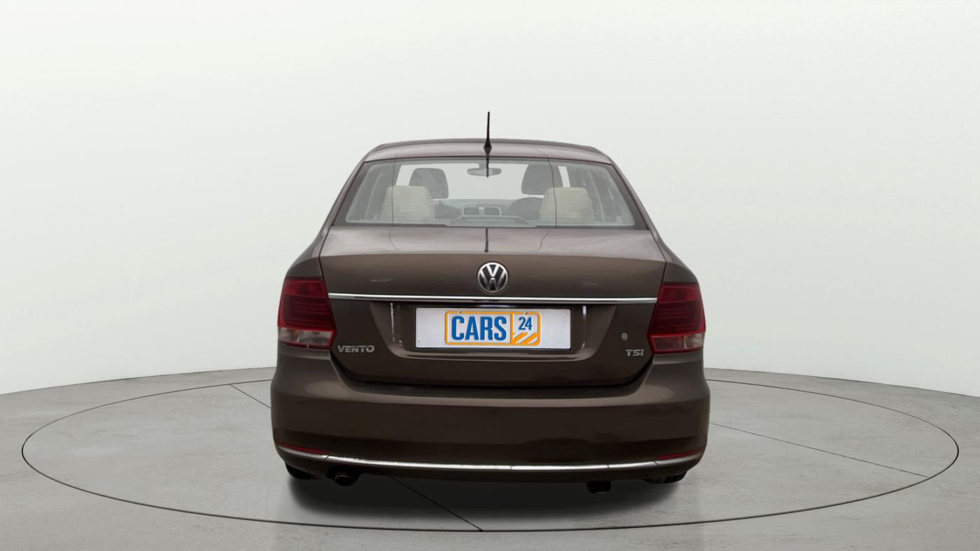 2017 Volkswagen Vento 1.2 TSI HIGHLINE PLUS AT, Petrol, Automatic, 43,250 km, Back/Rear