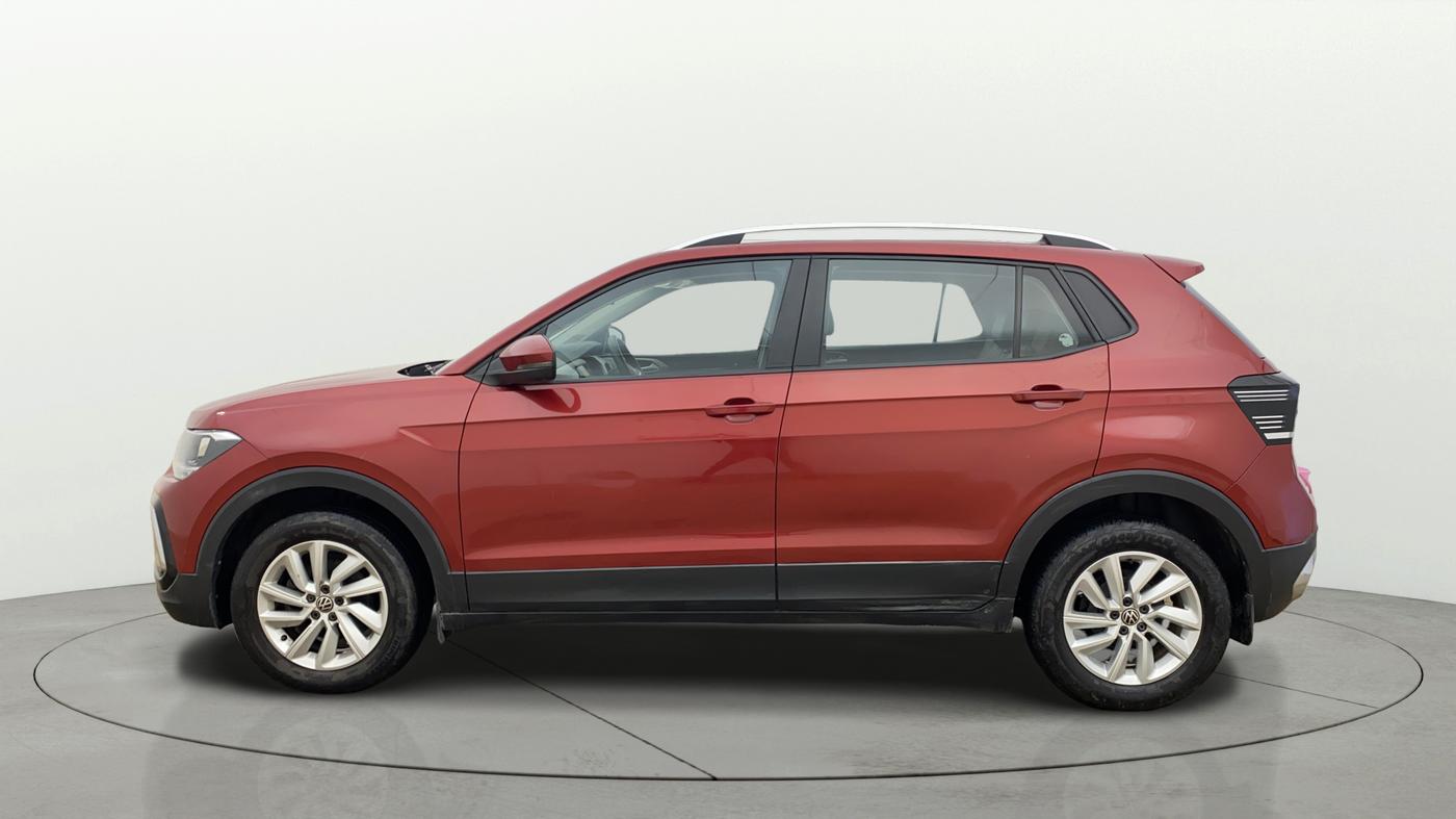2022 Volkswagen TAIGUN HIGHLINE 1.0 TSI MT, Petrol, Manual, 52,887 km, Left Side