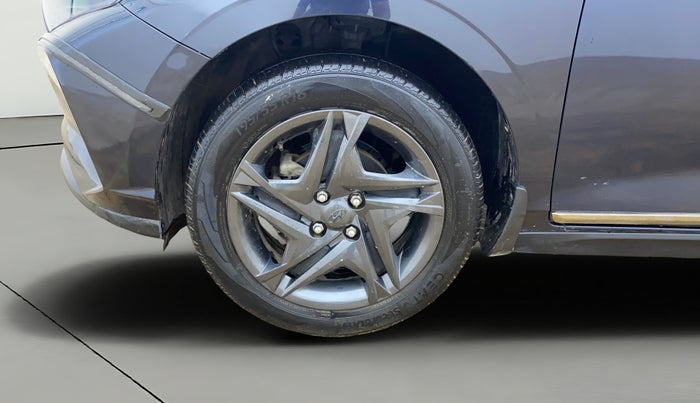 2021 Hyundai NEW I20 SPORTZ 1.2 MT, Petrol, Manual, 13,513 km, Left Front Wheel