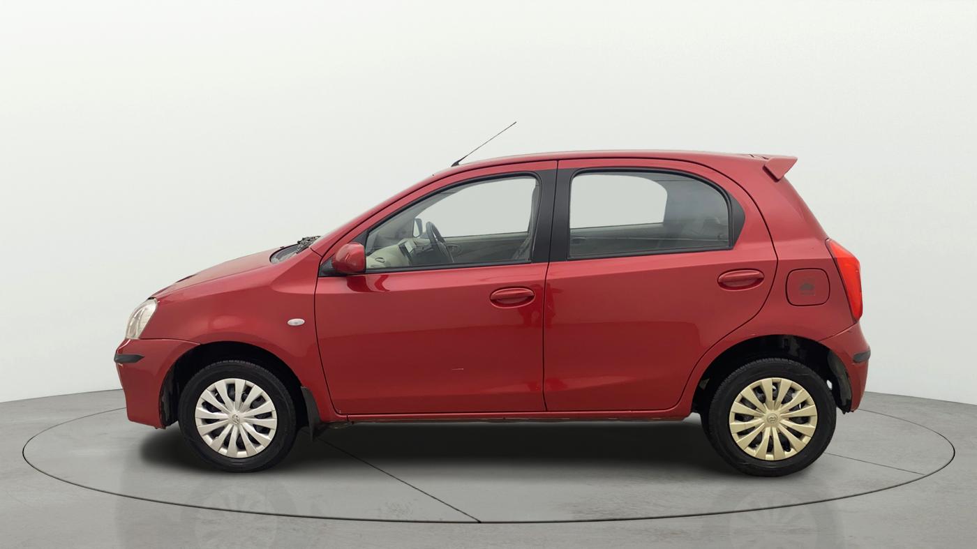 2012 Toyota Etios Liva G, Petrol, Manual, 96,695 km, Left Side