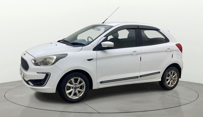 2019 Ford New Figo TITANIUM 1.2 PETROL MT, Petrol, Manual, 1,01,867 km, Left Front Diagonal