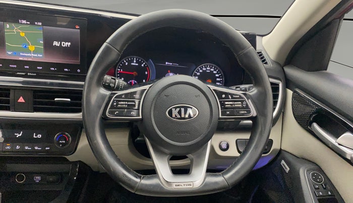 2020 KIA SELTOS HTX PLUS 1.5 DIESEL, Diesel, Manual, 76,870 km, Steering Wheel Close Up