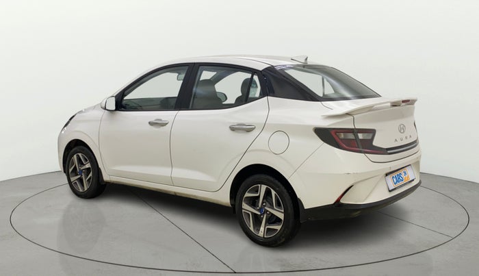 2023 Hyundai AURA SX 1.2 CNG, CNG, Manual, 7,375 km, Left Back Diagonal