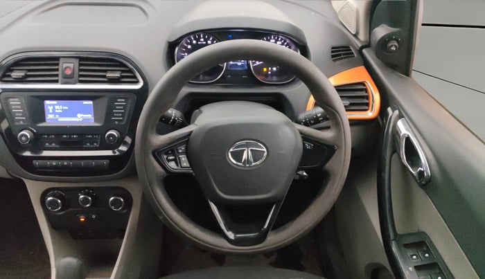 2018 Tata Tiago XZA PETROL, Petrol, Automatic, 1,45,004 km, Steering Wheel Close Up