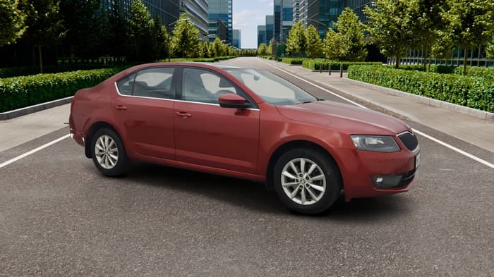 2015 Skoda Octavia ELEGANCE 1.8 TSI AT, Petrol, Automatic, 45,510 km, Right Front Diagonal