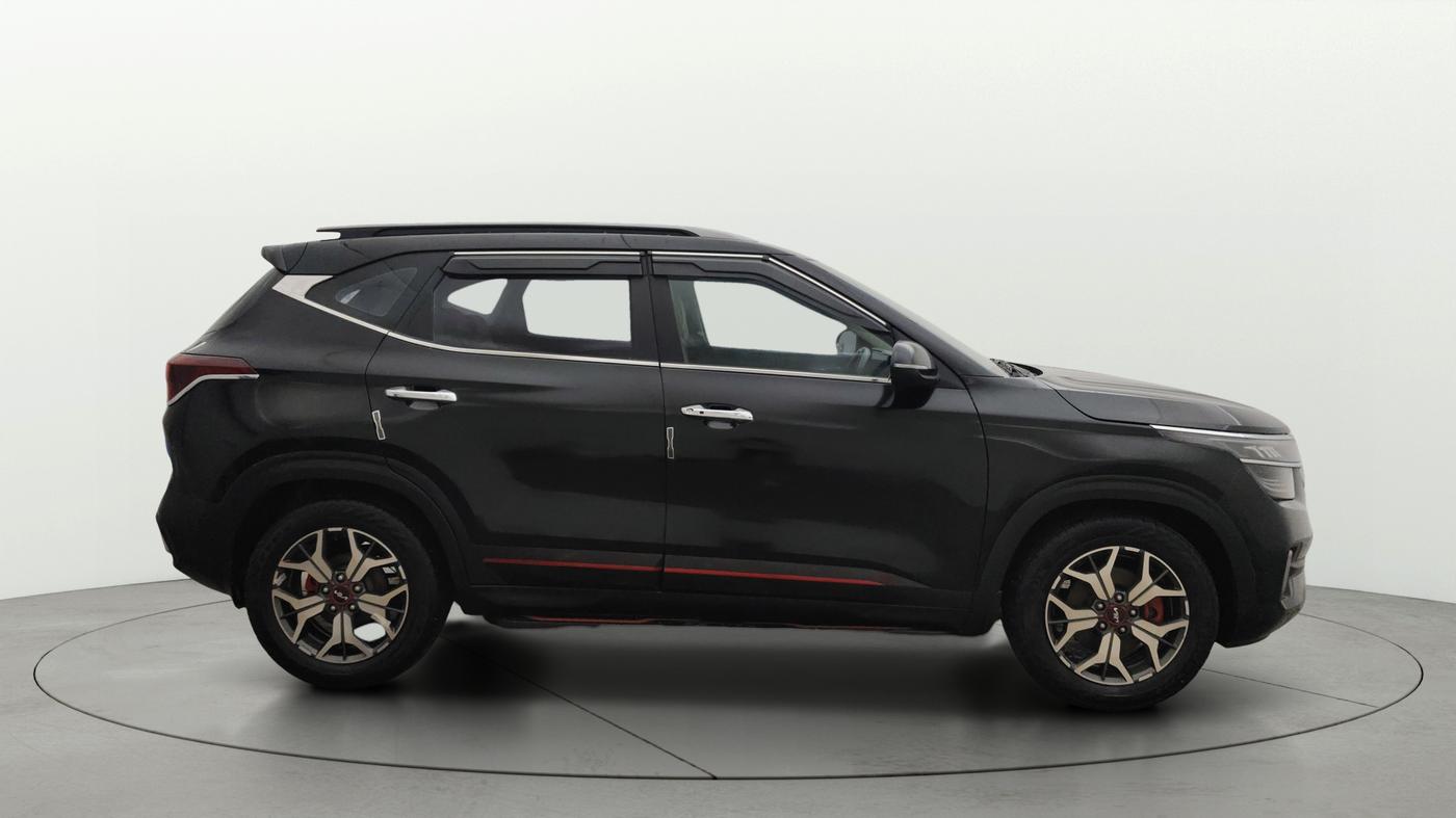 2022 KIA SELTOS GTX (O) 1.4 PETROL, Petrol, Manual, 52,485 km, Right Side View