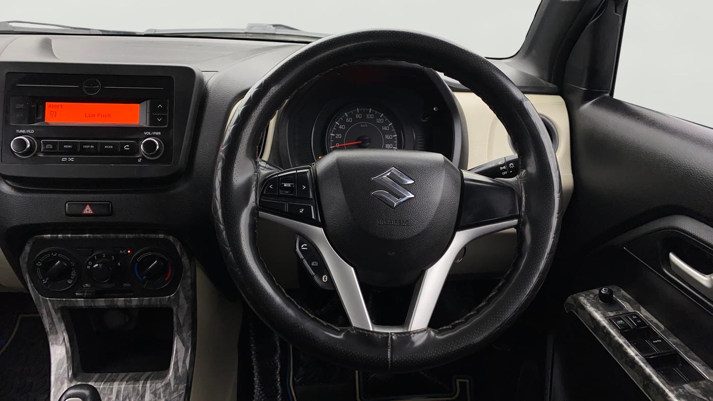 2019 Maruti New Wagon-R VXI 1.2 AMT, Petrol, Automatic, 74,018 km, Steering Wheel Close Up