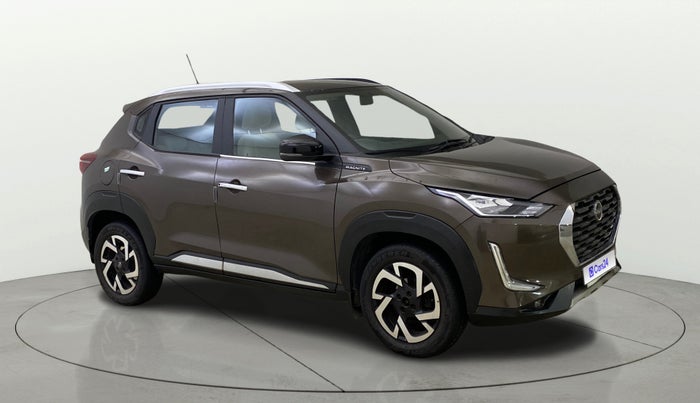 2021 Nissan MAGNITE XV TURBO CVT, Petrol, Automatic, 21,415 km, Right Front Diagonal
