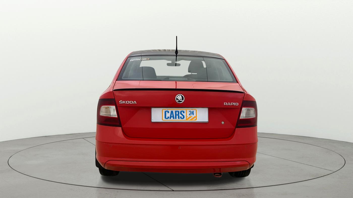 2020 Skoda Rapid STYLE AT TSI, Petrol, Automatic, 41,903 km, Back/Rear