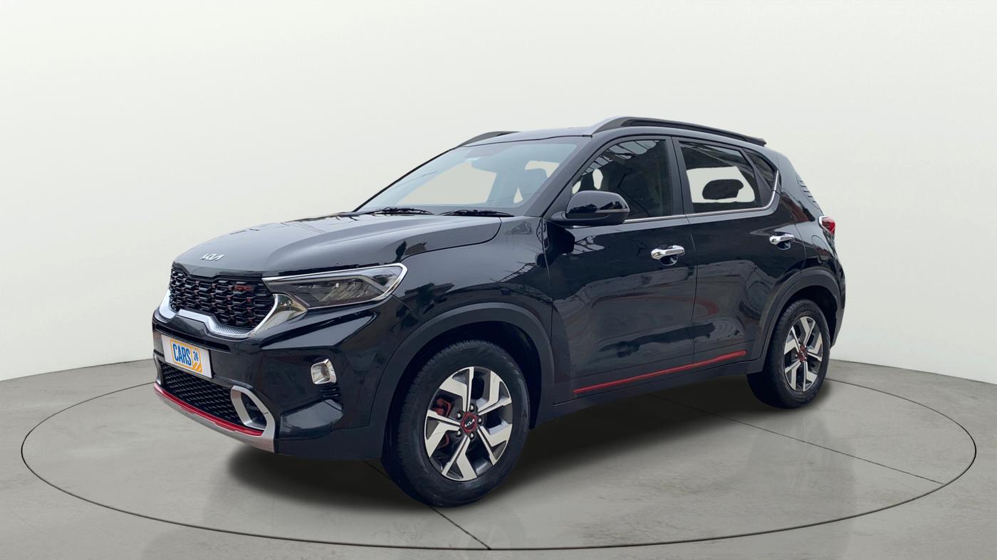 2022 KIA SONET GTX PLUS 1.0 IMT, Petrol, Manual, 45,239 km, Left Front Diagonal
