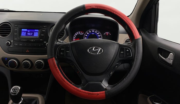 2016 Hyundai Grand i10 ASTA 1.2 KAPPA VTVT, Petrol, Manual, 68,067 km, Steering Wheel Close Up