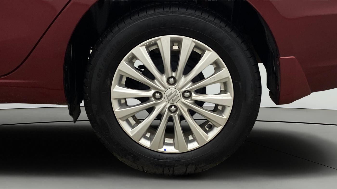 2024 Maruti Ciaz ZETA AT 1.5  SHVS PETROL, Petrol, Automatic, 8,236 km, Left Rear Wheel