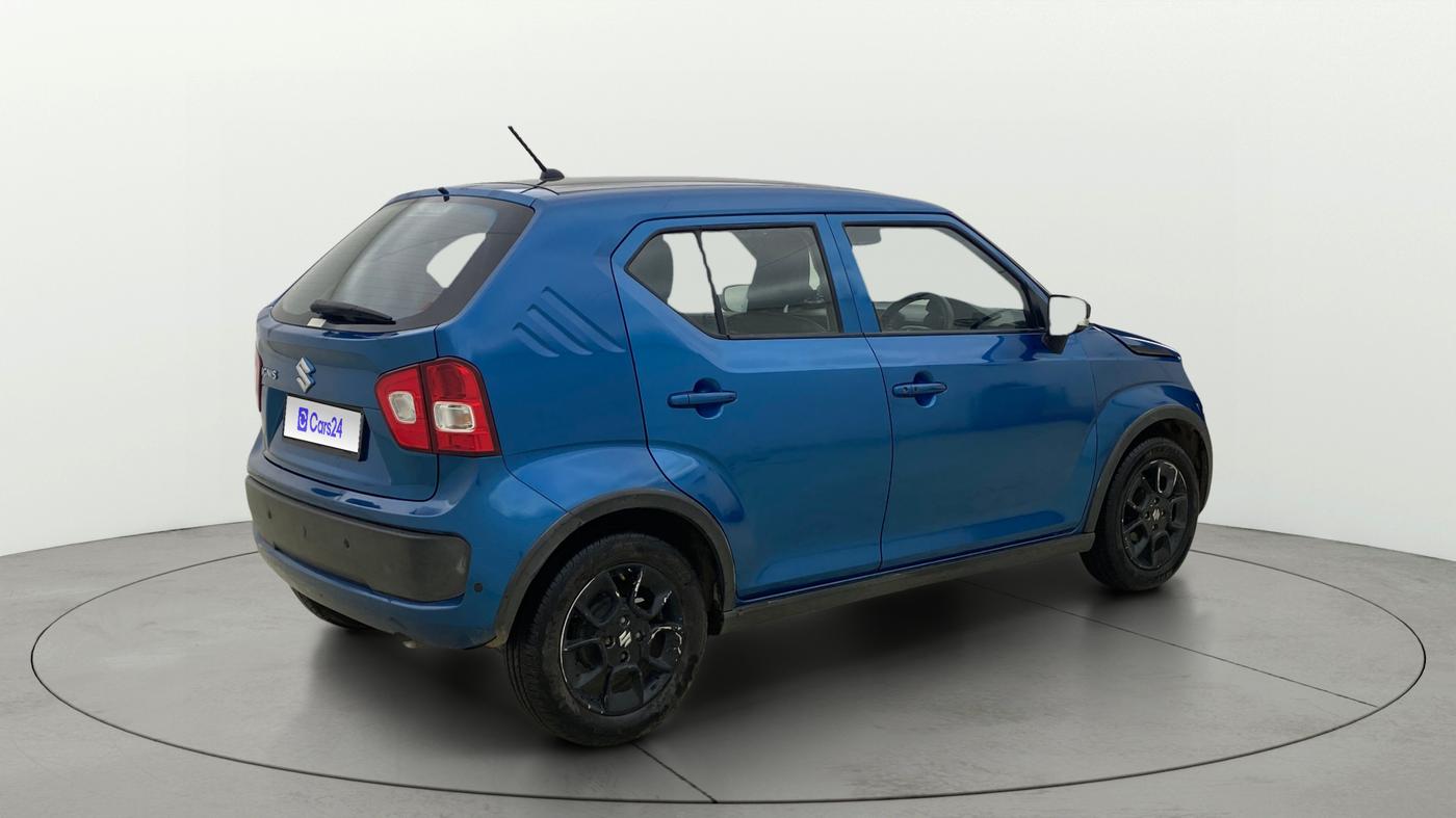 2017 Maruti IGNIS ZETA 1.2 AMT, Petrol, Automatic, 13,268 km, Right Back Diagonal