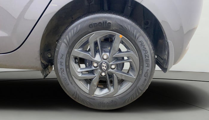 2021 Hyundai GRAND I10 NIOS SPORTZ AMT 1.2 KAPPA VTVT, Petrol, Automatic, 25,793 km, Left Rear Wheel