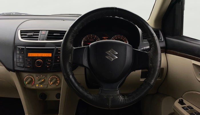 2014 Maruti Swift Dzire VXI, Petrol, Manual, 35,152 km, Steering Wheel Close Up
