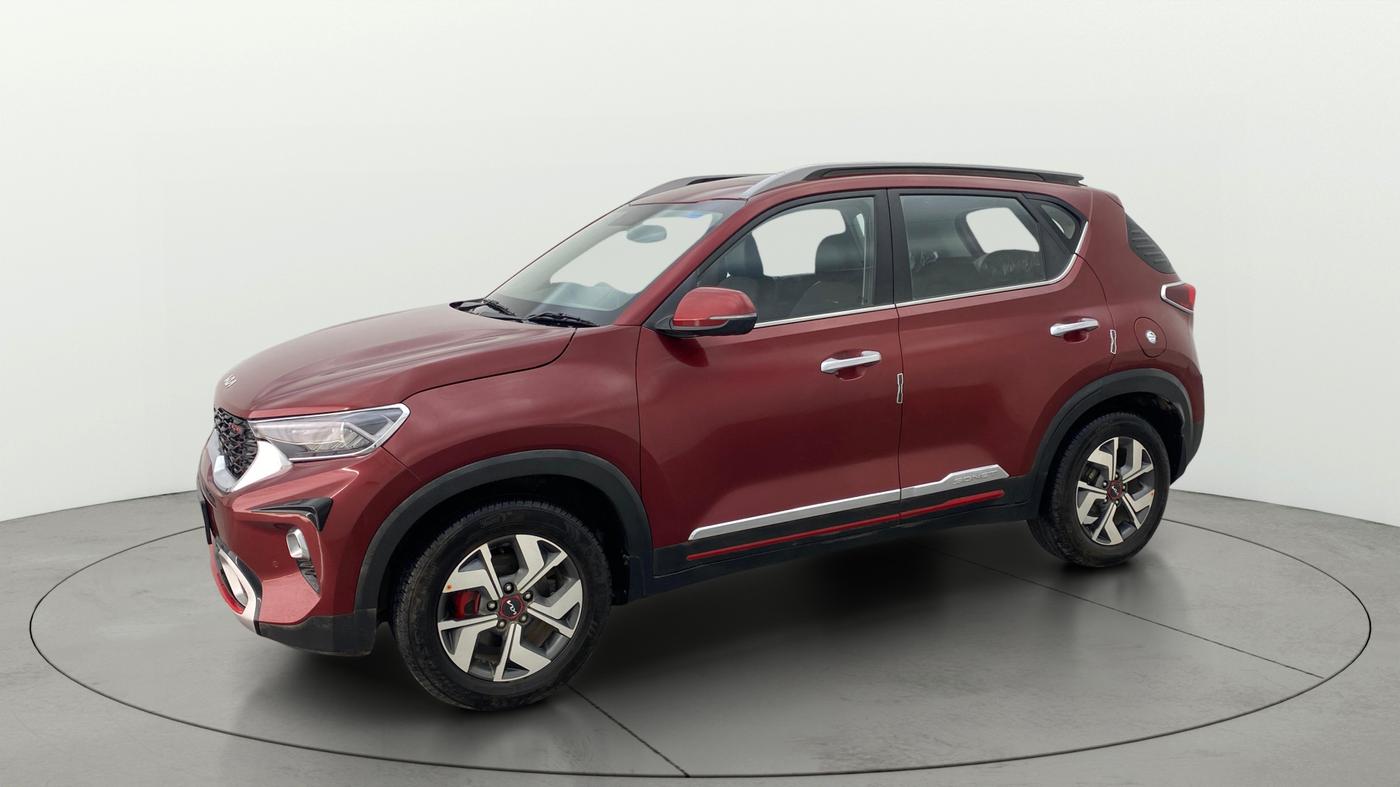 2022 KIA SONET GTX PLUS 1.0 IMT, Petrol, Manual, 17,217 km, Left Front Diagonal